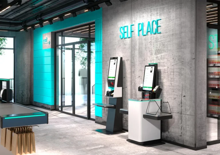 Cajas y sistemas de autoservicio inteligente – módulos de pago y autoservicio modernos para retail